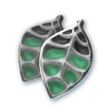 Official Verdant Leaf (Skin: Earrings) item icon