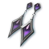 Official Shadow Ruby (Skin: Earrings) (Bound) item icon