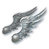 Official Silver Wings (Skin: Earrings) (Bound) item icon