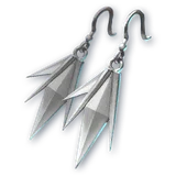Official Argent Fragment (Skin: Earrings) (Bound) item icon