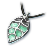 Official Verdant Leaf (Skin: Necklace) (Bound) item icon
