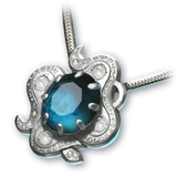 Official Artisan's Splendent Ruby Necklace item icon