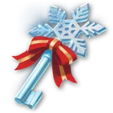 Official Radiant Snowflake Key (Event) item icon
