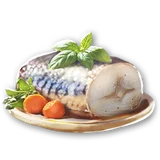 Official Steamed Fish (Bound) item icon