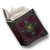 Official Crimson Eclipse (Skin: Spellbook) (Bound) item icon